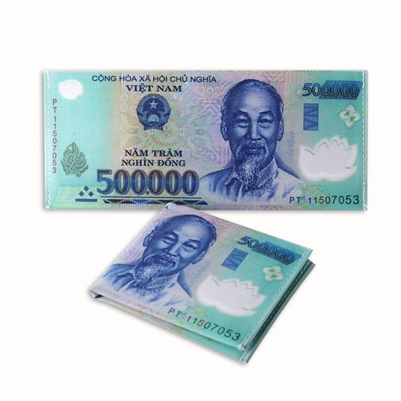 Other | 50000 Vietnamese Dong Bill Bifold Wallet | Poshmark